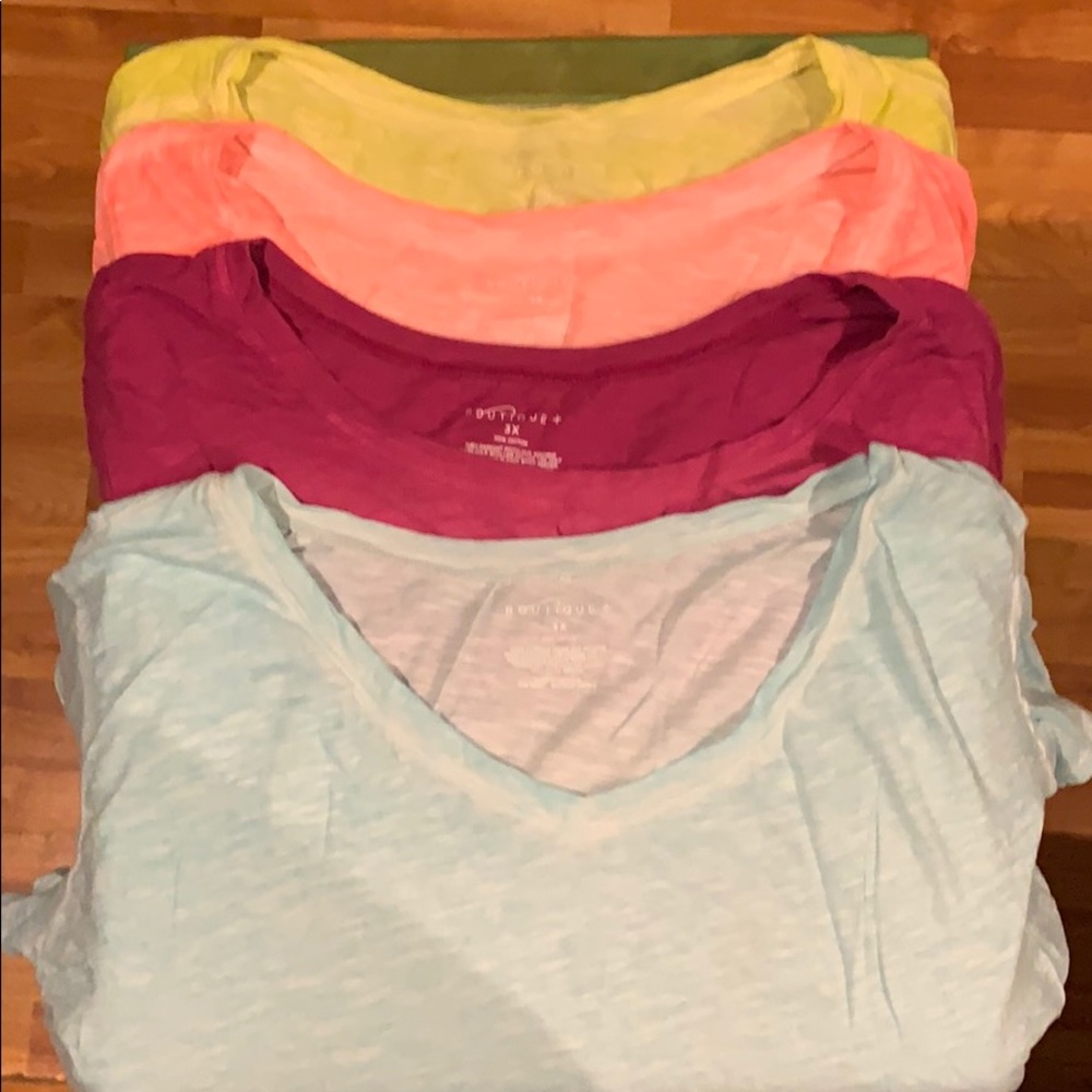4 Boutique+ t-shirts